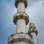 מסגד העדה האחמדית בכבאביר (צילום :שרון לייבל)