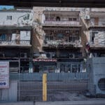 בנייני מגורים מול התחנה המרכזית בתל אביב רחוב לוינסקי (צילום: שרון לייבל)