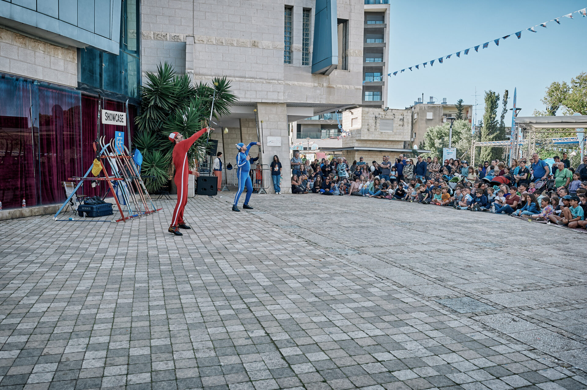 פסטיבל הצגות ילדים חיפה בחופשת פסח (צילום: שרון לייבל)
