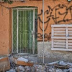 בית נטוש בשד׳ אח״י אילת קריית חיים (צילום: שרון לייבל)
