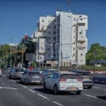 צומת הצריף שד׳ אח״י אילת קריית חיים (צילום: שרון לייבל)