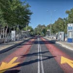 תחנות אוטובוס בצומת קריית חיים  (צילום: שרון לייבל)