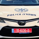 ניידת משטרה (צילום: שרון לייבל)
