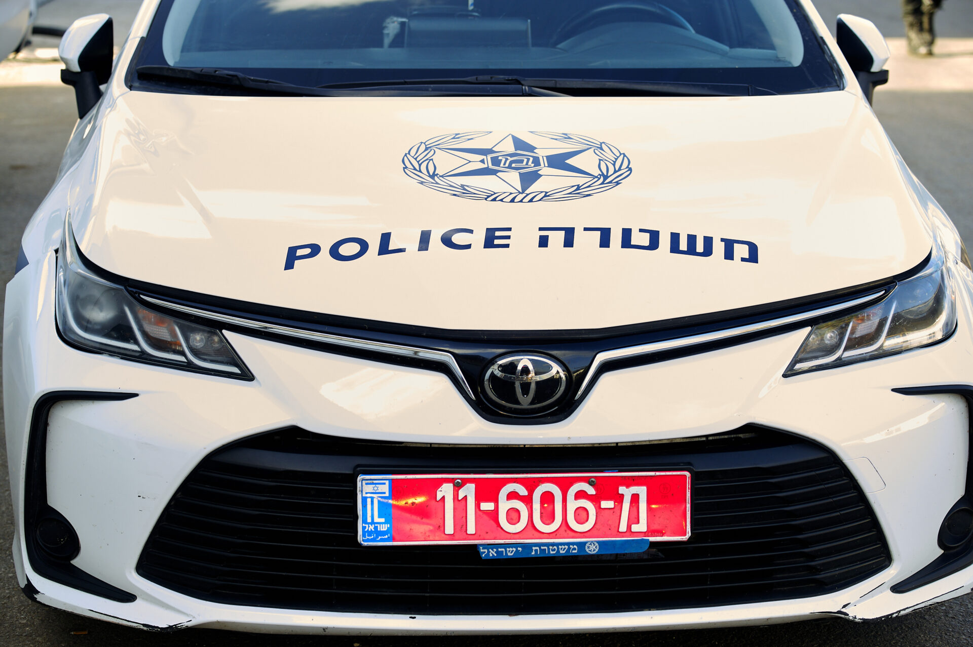 ניידת משטרה (צילום: שרון לייבל)