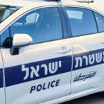 ניידת משטרה (צילום: שרון לייבל)