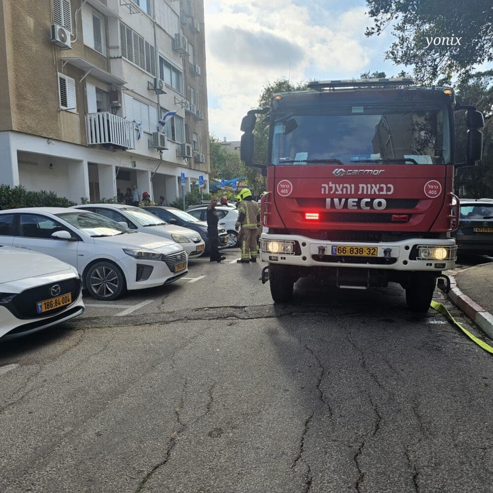 כבאית (צילום: כבאות והצלה)