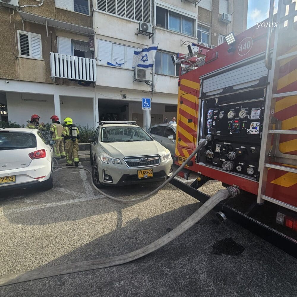 כבאית (צילום: כבאות והצלה)