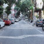 מדרחוב נורדאו מבט לכיוון רח׳ בלפור (צילום: שרון לייבל)