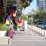 חנויות הימאים ברחוב העצמאות (צילום: שרון לייבל)