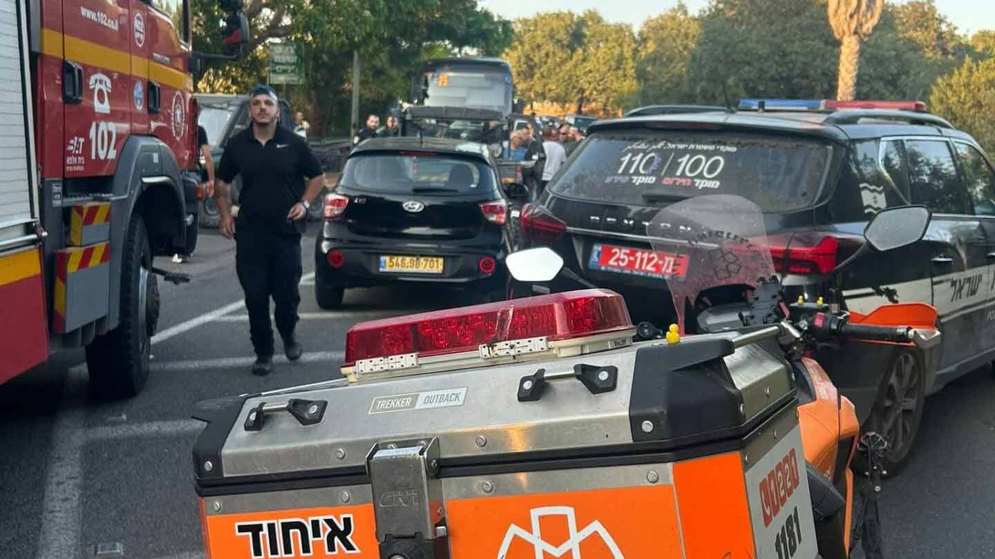 זירת רצח כפול סמוך לבוסמת טבעון - 11/6/25 (צילום: איחוד הצלה)