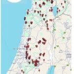 פרפר החודש- סטירית פקוחה – מפת תפוצה