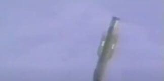 MOAB GBU 43 (צילומי מעבדות המחקר של חיל האוויר האמריקאי)