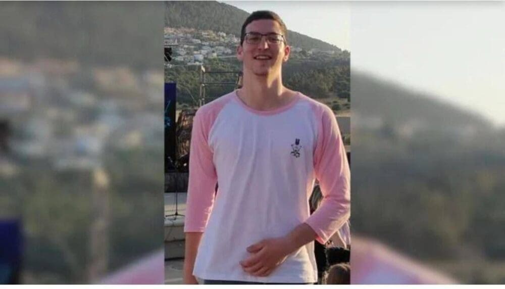 החטוף בעזה סמל ראשון שי לוינסון ז״ל (באדיבות המשפחה)