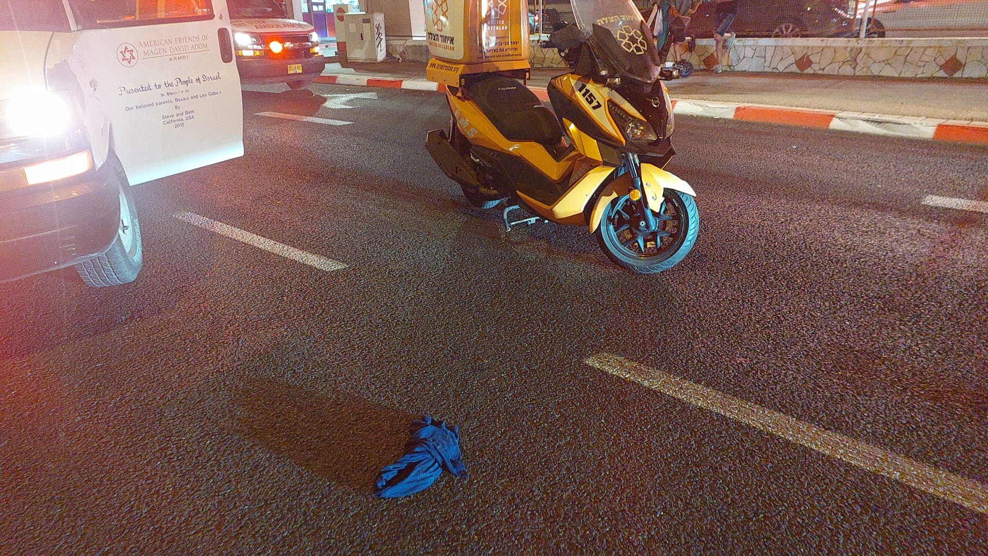 קורקינט חשמלי (צילום: איחוד הצלה)
