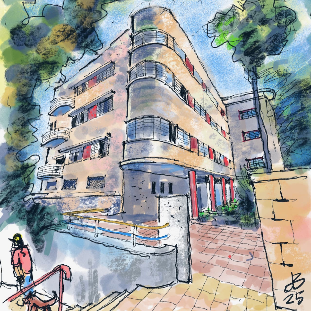 בית גוטליב, ירושלים 13 (איור ד״ר דוד בר און)