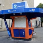 דוכן מפעל הפיס (צילום: שרון לייבל)