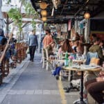 מסעדות בשוק תלפיות המתחדש (צילום: שרון לייבל)