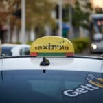מונית חיפאית (צילום: שרון לייבל)