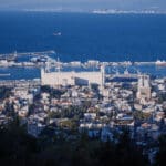 העיר התחתית והמושבה הגרמנית (צילום: שרון לייבל)