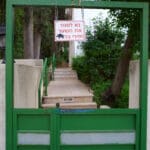 שלט חזירי בר (צילום: שרון לייבל)