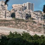 כביש הירידה הנסלל מכבאביר (צילום: שרון לייבל)