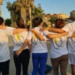 ריצה חברתית להחזרת החטופים בחיפה (צילום: יעל הורוביץ)