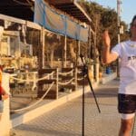 ריצה חברתית להחזרת החטופים בחיפה (צילום: יעל הורוביץ)