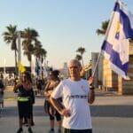 ריצה חברתית להחזרת החטופים בחיפה (צילום: יעל הורוביץ)