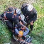 כבאות והצלה לישראל בחילוץ מיוחד מואדי – אילוסטרציה (צילום: שרון לייבל)