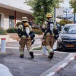 לוחמי אש בחיפה – אילוסטרציה (צילום: שרון לייבל)