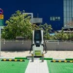 עמדתטעינה לרכבים חשמליים (צילום: אמישראגז אנרג'י)