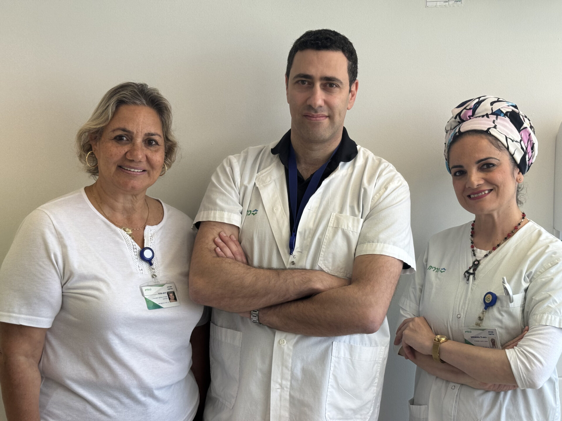 צוות מוביל - מחלקת עיניים לין (צילום:אולגה גולדמן. דוברות כללית )