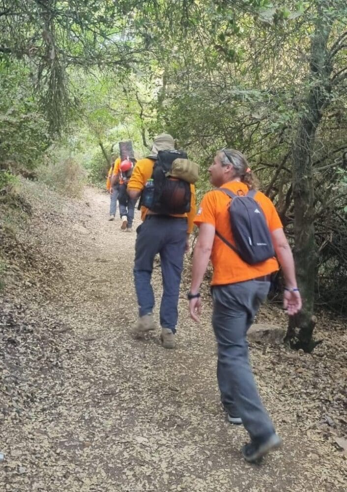 חיפושים אחר נערים שנעדרו (צילום: יחידת החילוץ "גליל-כרמל)
