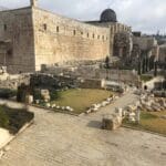 הר הבית עתיקות עיר דוד (צילום: ירון כרמי)