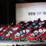 עצרת יום הזכרון בחיפה (צילום: שרון לייבל)