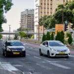 שדרות פלי״ם ליד בתי המשפט בחיפה (צילום: שרון לייבל)