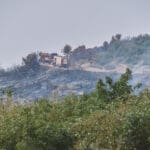 שריפה בשטח פתוח – אילוסטרציה (צילום: שרון לייבל)