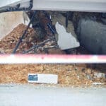 קריסת מבנה – אילוסטרציה (צילום: שרון לייבל)