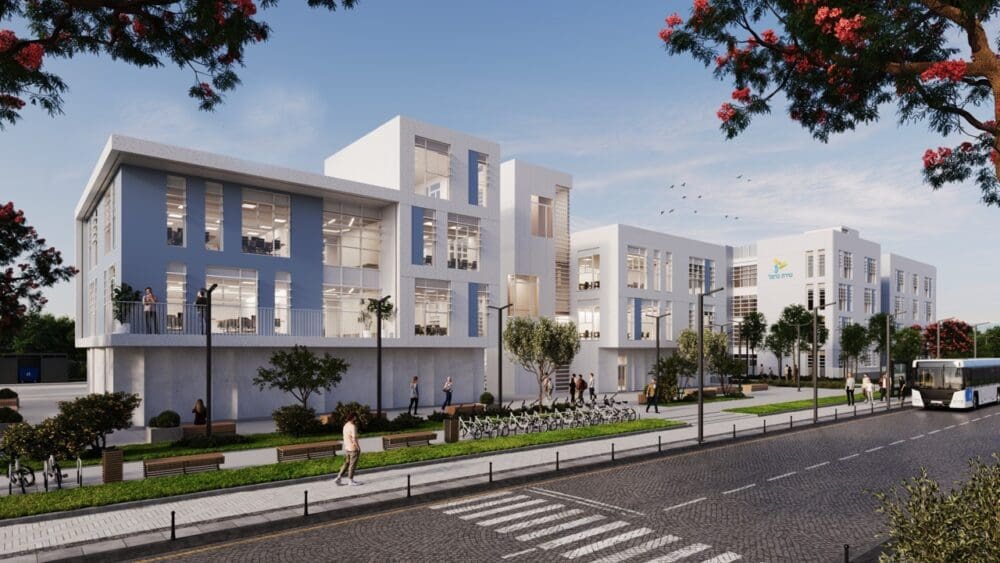 בית ספר תיכון מקיף בטירת כרמל (הדמיות: לוטן דייטש אדריכלים)