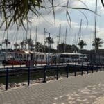 יאכטות עוגנות – מעגן שביט – מרינה קישון (צילום: ירון כרמי)