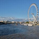 LONDON EYE וקו הרקיע של לונדון (צילום: שרון לייבל)