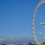 LONDON EYE וקו הרקיע של לונדון (צילום: שרון לייבל)