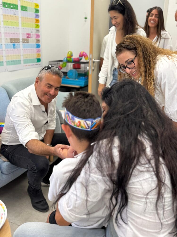 דודו כהן, ראש העיר פותח את שנה"ל תשפ"ו (צילום: ע.טירת כרמל)