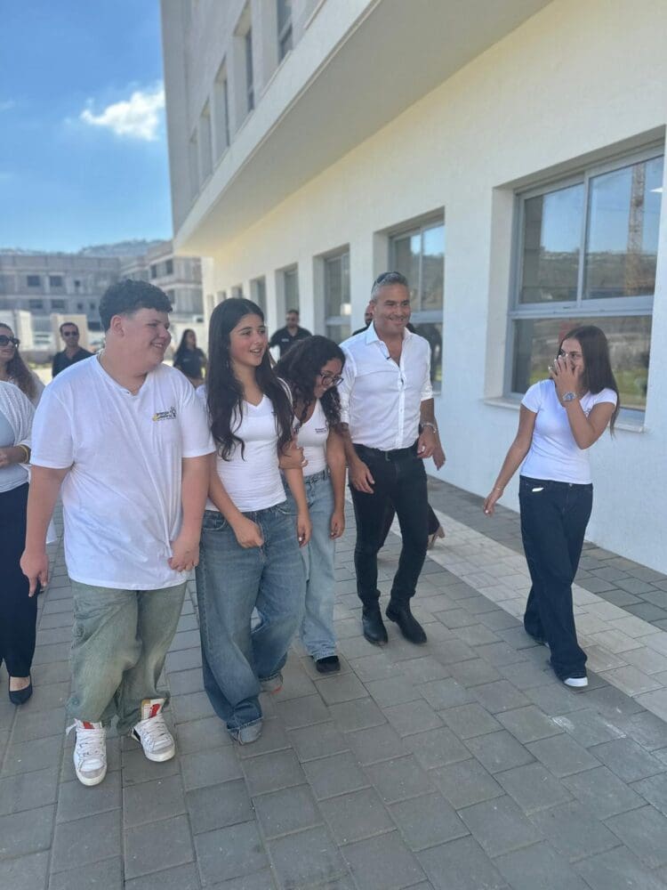 דודו כהן, ראש העיר פותח את שנה"ל תשפ"ו (צילום: ע.טירת כרמל)