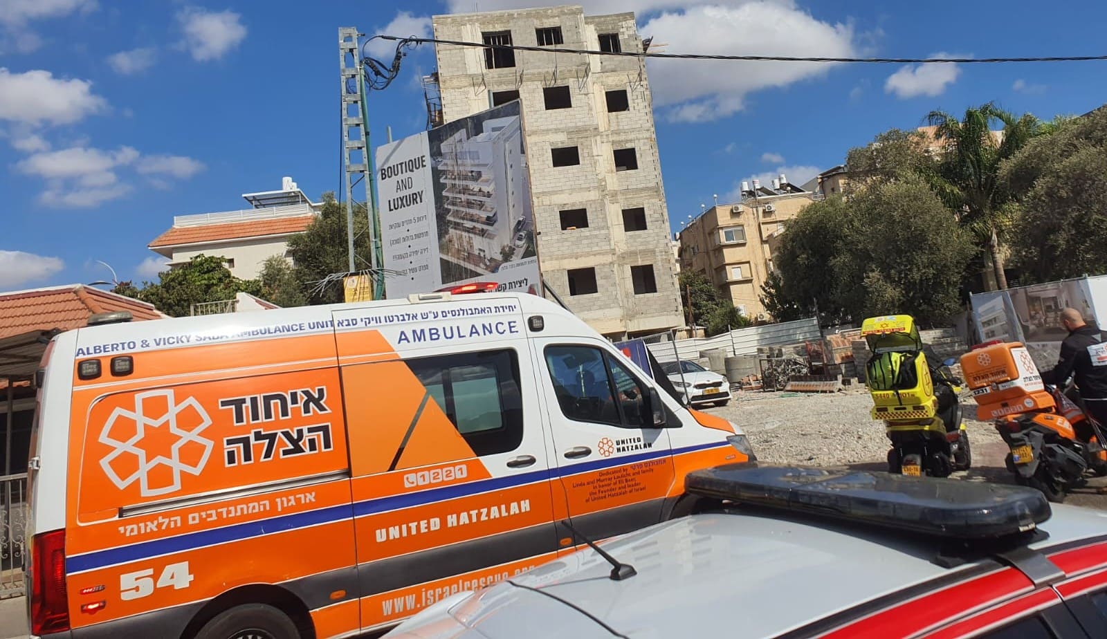 ניידת טיפול של איחוד הצלה (צילום: איחוד הצלה)
