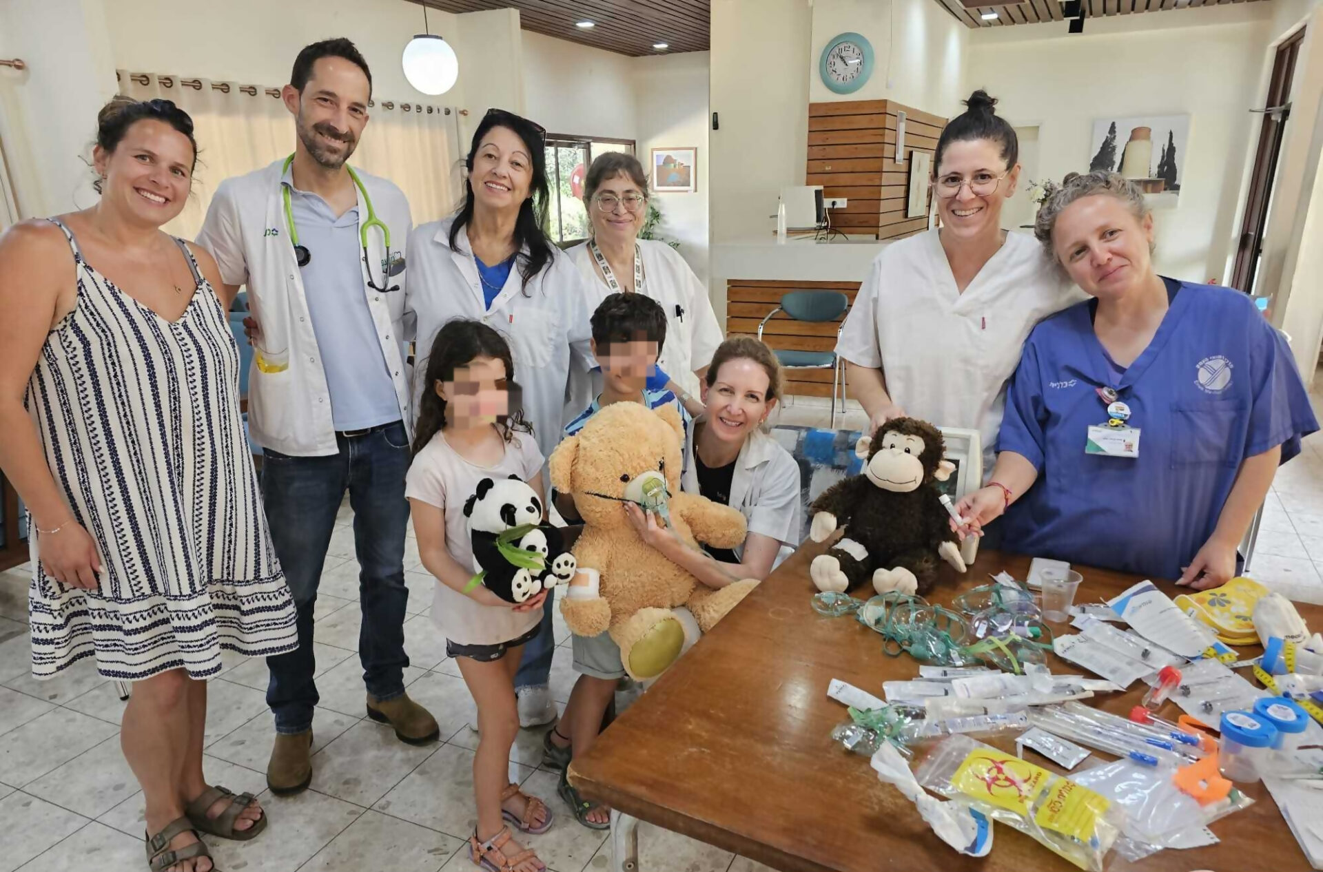בית חולים לדובים בעין השופט (צילום: כללית)