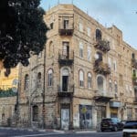 בניינים טמפלרים ברחוב יפו (צילום: שרון לייבל)