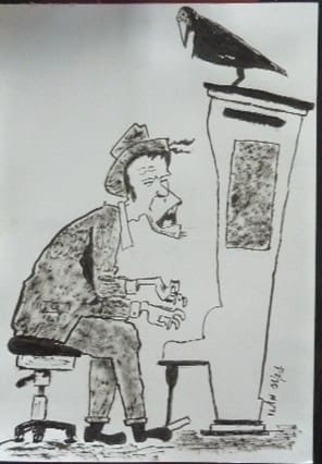 הפסנתרן שפקע לו מיתר מרוב צחוק (איור: אילן סגל)