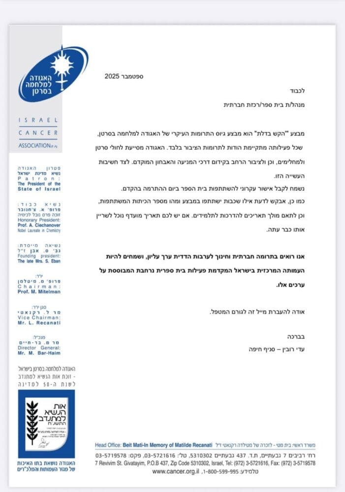 מבצע הקש בדלת ישיבת הכנה (צילום: ראובן כהן -עריית חיפה)