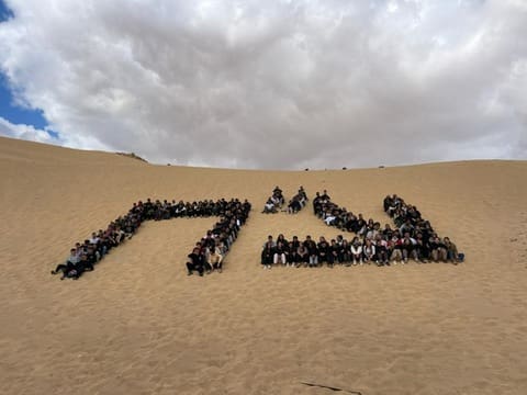 שלושה ילדים מתמונת המחזור שצולמה במרץ 2023 אבדו לנו לעד בעזה (אלבום פרטי)